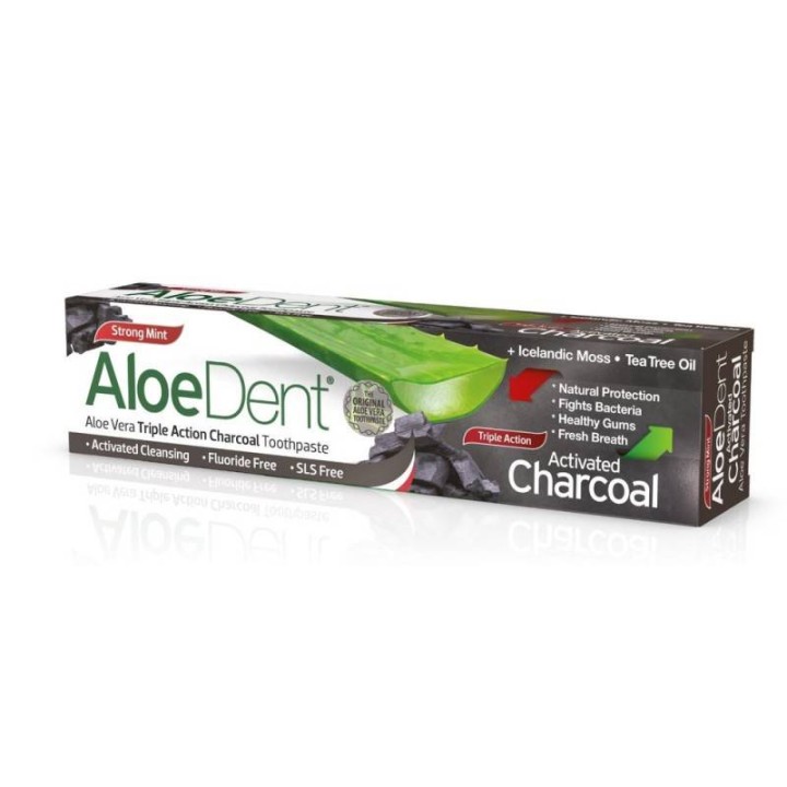 Aloedent Charcoal Toothpaste 100ml