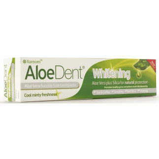 Aloedent Whitening Toothpaste Soothing Action Against Bacteria 100Ml