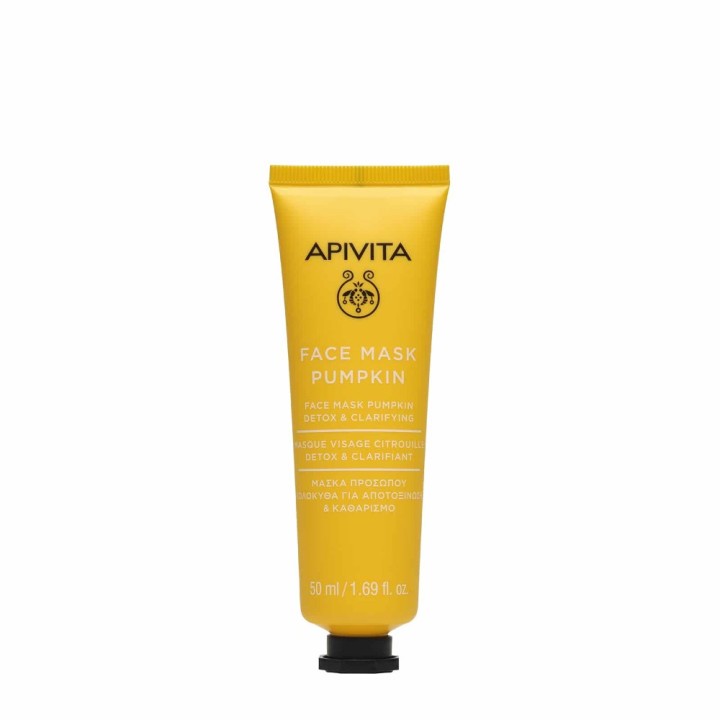 Apivita Face Mask Pumpkin For Cleansing & Detox 50Ml