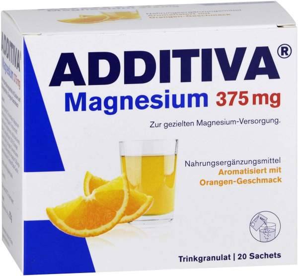 Additiva Magnesium 375 Mg Orange 20 Sachets