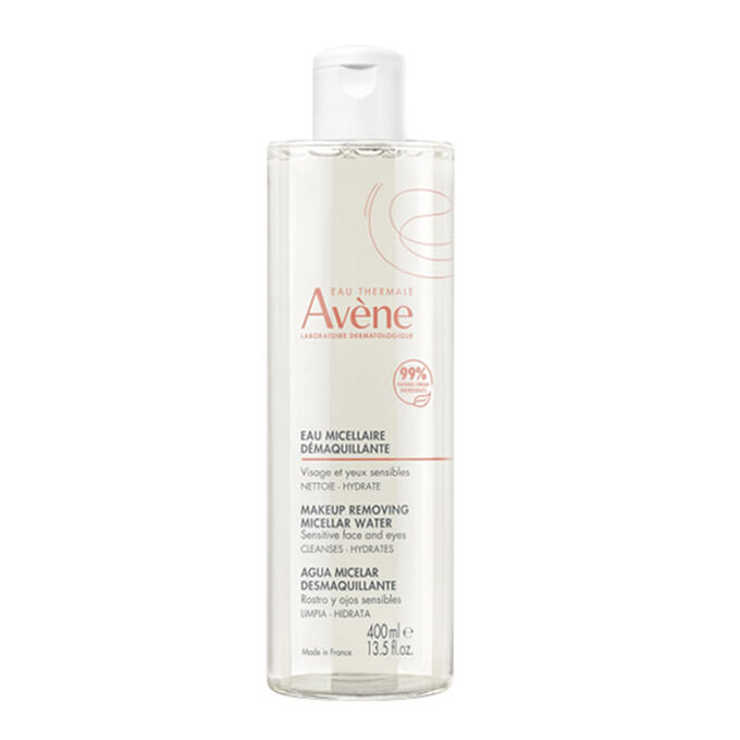 Avene Eau Micellaire Water For Face & Eyes Make Up Remover 400Ml