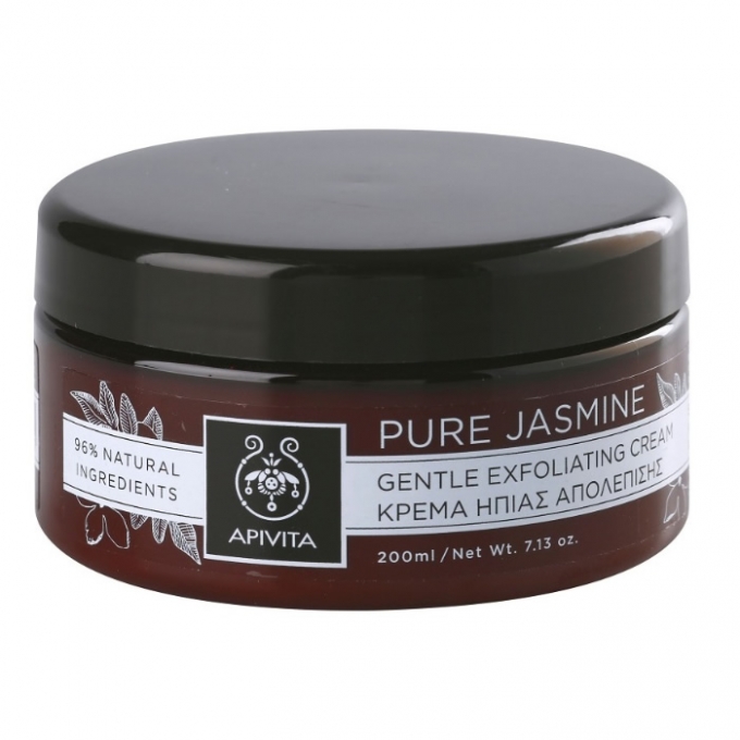 Apivita Pure Jasmine Gentle Exfoliating Cream 200ml
