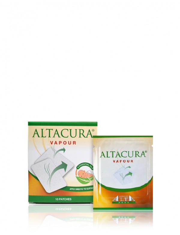Altacura Vapour Patches for Nasal Congestion Treatment 10 Pieces