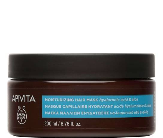 Apivita Moisturizing Hair Mask With Hyaluronic Acid & Aloe 200Ml