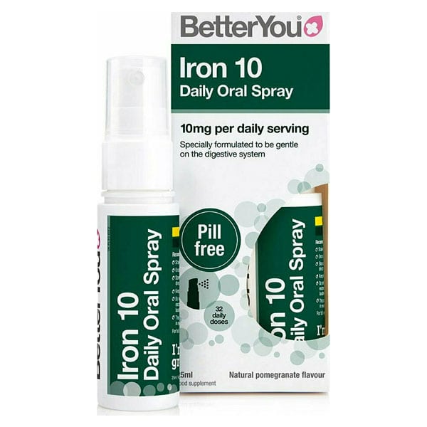 Better You Iron (10Mg Per Daily Serving), Oral Spray, 25Ml
