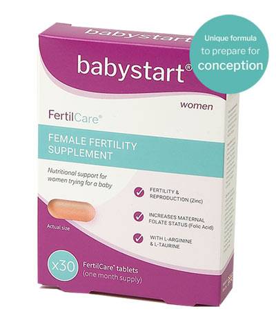 Babystart Fertilcare Female Fertility Supplement 30 Tablets