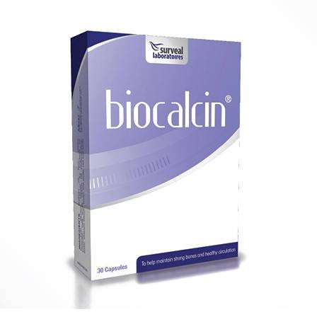 Biocalcin Vitamin K2 & Vitamin D3 For Maintenance Of Normal Bones 30 Capsules