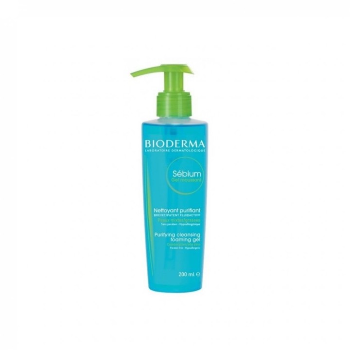 Bioderma Sebium Foaming Cleansing Gel 200Ml