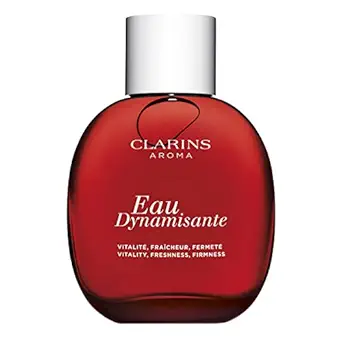 Clarins Eau Dynamisante Treatment Fragrance Spray Hydrates, Revitalizes And Perfumes Skin Essential Oils All Skin Types 3.3 Fluid Ounces 100Ml