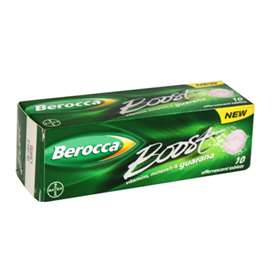 Berocca Boost Vitamins Minerals & Guarana Efferv. Tablets 15