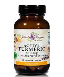 Botanical Harmony Active Turmeric 600Mg With Black Pepper 60 Softgels