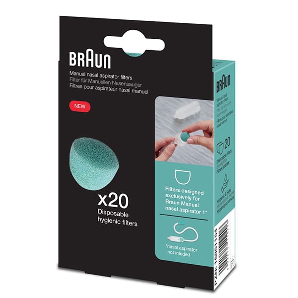 Braun Nasal Aspirator Refills 1X20
