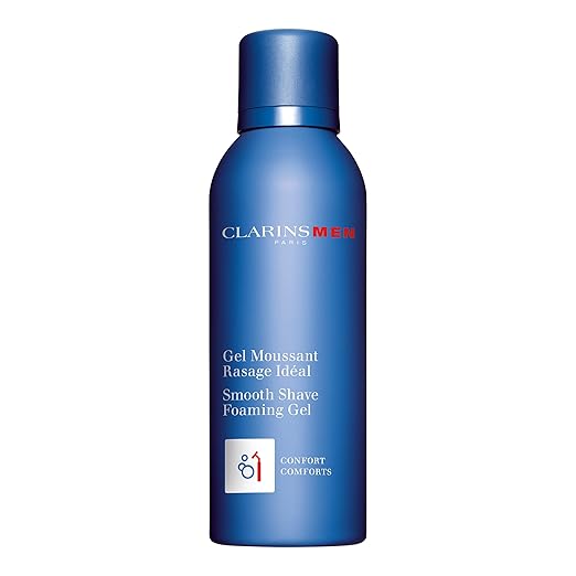 Clarinsmen Smooth Shave Foaming Gel  Moisturizing Shave Gel For Men Soothes And Softens Energizes Skin Conditions Beard Hair 150Ml