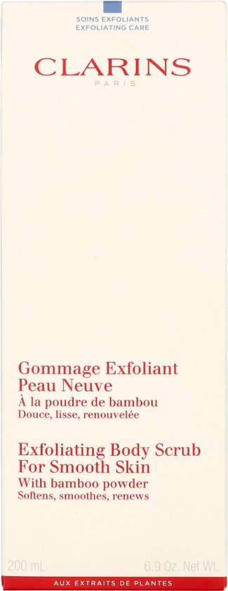 Clarins Exfoliating Body Care Soothing peeling skin care peeling skin care scrub For Smooth Skin 200 Ml