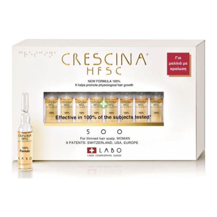 Crescina 200 Re-Growth Ampoules for Women – 10 Count