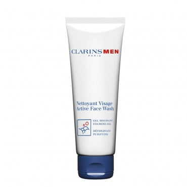 Clarins Men Active Face Wash Foaming Gel 125 Ml