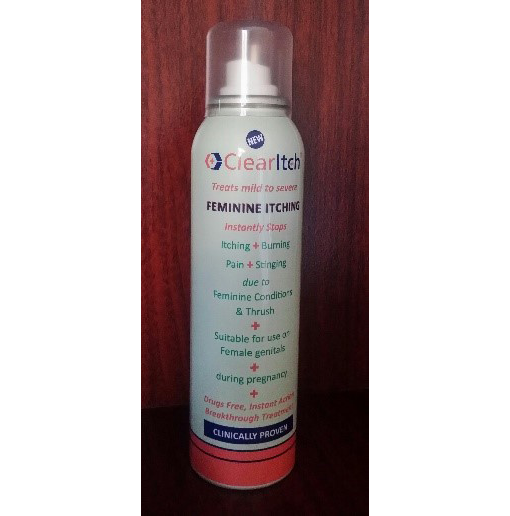Clearitch Feminine Itch Spray 150Ml