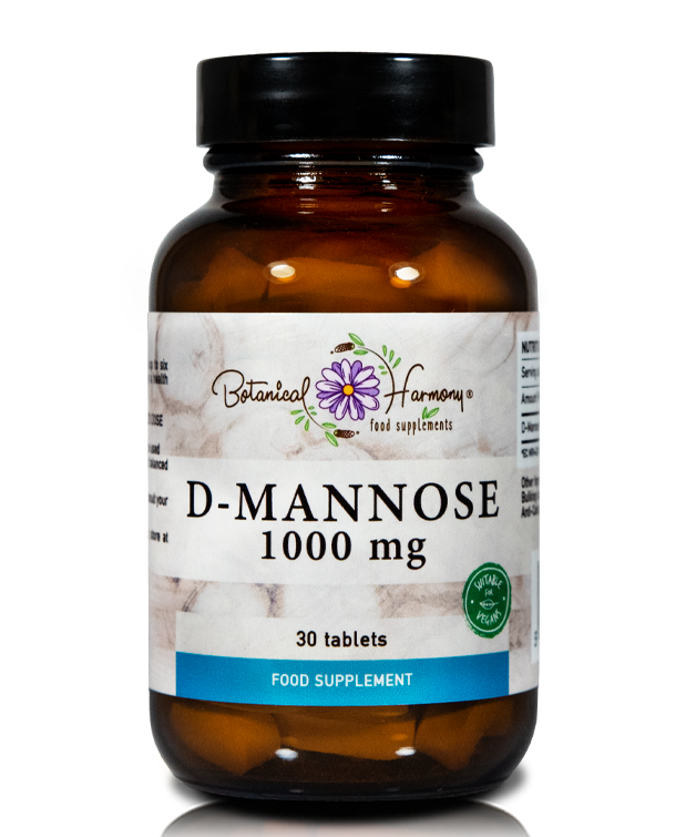 Botanical Harmony D-Mannose for Urinary Support 1000Mg 30 Tablets