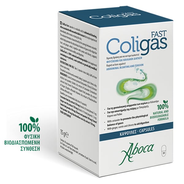 Coligas Fast Digestive Capsules – 30 Count