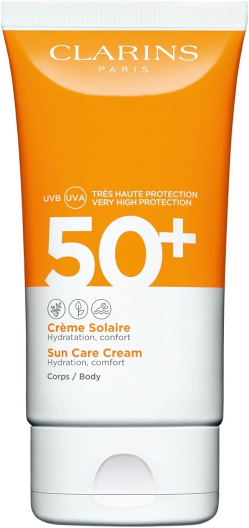 Clarins Sun Care Spf50 Body Care Cream Care, 150 Ml