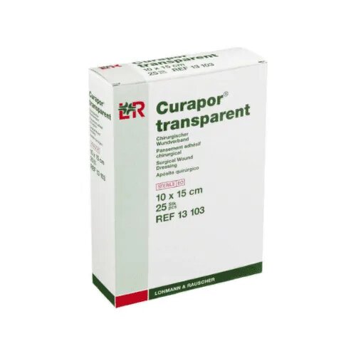Curapor Transparent Sterile, Dressing 10x15cm