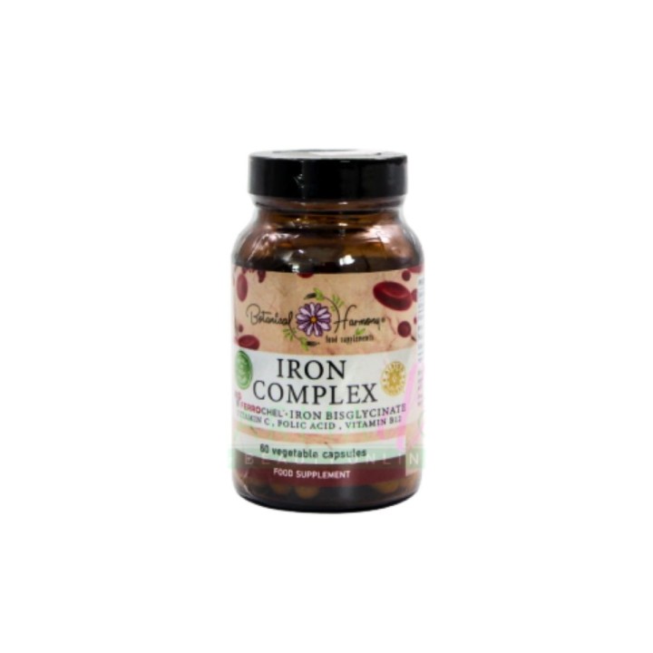 Botanical Harmony Iron Complex 60 Vegan Capsules