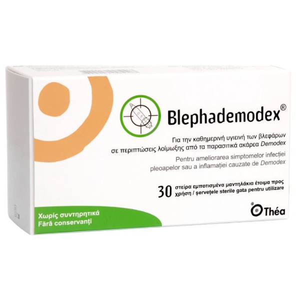 Blephademodex 30 Wipes