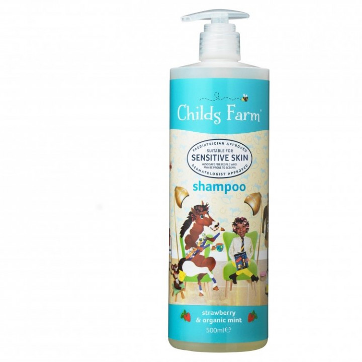 Childs Farm Baby Shampoo Strawberry & Organic Mint 500ml