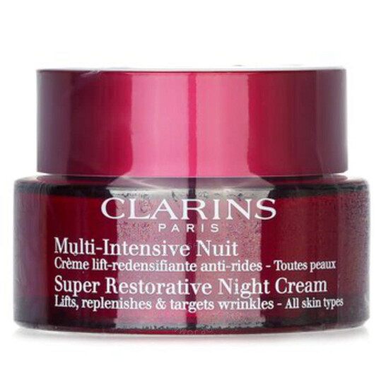Clarins Super Restorative Night Cream Care 1.7 Oz 50 Ml