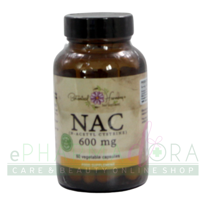 BOTANICAL HARMONY N-ACETYL CYSTEINE 600MG 60S