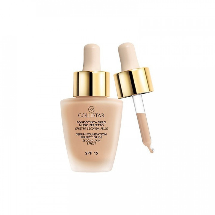 Collistar Serum Foundation Perfect Nude Spf15 04 Sand 30ml