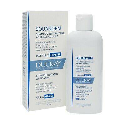 Ducray Squanorm Shampoo Treatment For Oily Dandruff 200ml
