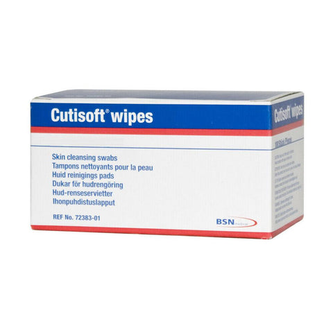 Cutisoft Wipes  Skin Cleansing Swabs X 100
