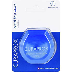 Curaprox Df834 Dental Floss Waxed 50M