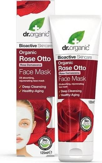 Dr. Organic Rose Face Mask Deep Cleansing & Healthy Ageing 125ml
