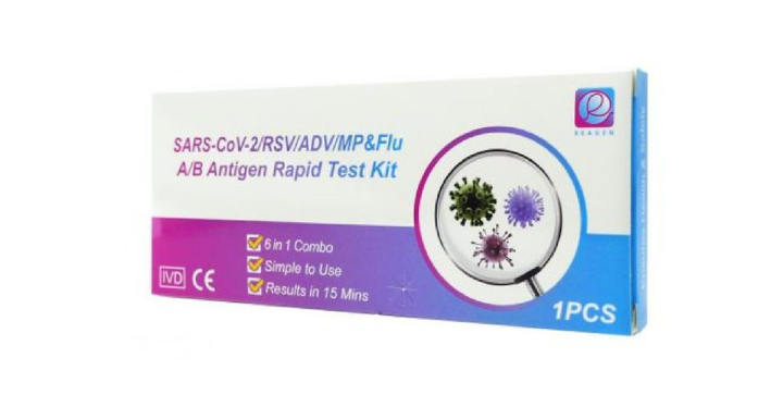 Covid&Influezna A/B + RSV + ADV + MP Test (Kit)