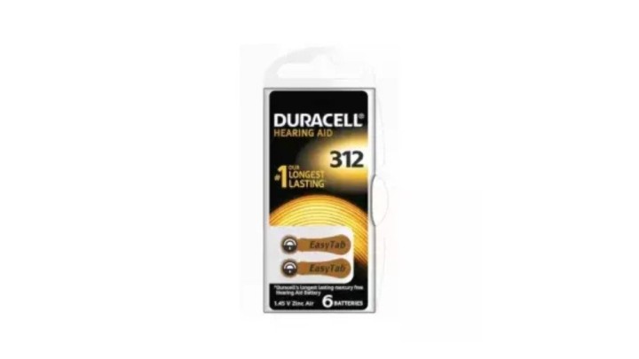 Duracell Batteries S-312 Brown