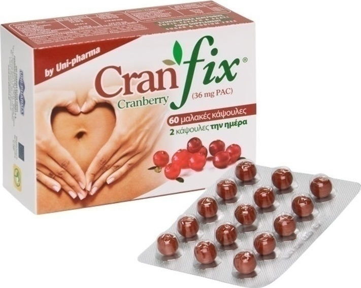 Cranfix Cranberry for Urinary System 36mg x 60 Soft Gels