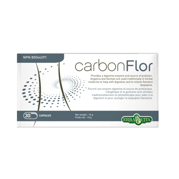 Erba Vita Carbonflor Probiotics 30 Capsules