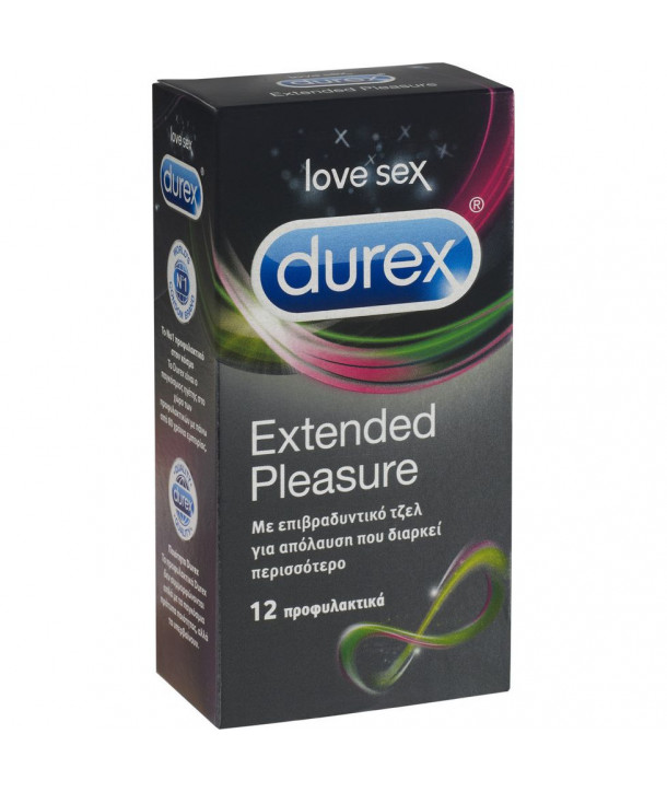 Durex Extended Pleasure 12 Pieces