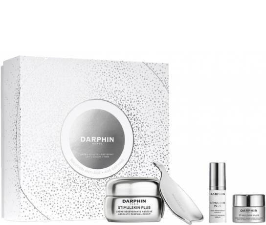 Darphin Stimulskin Plus Absolute Eye Set Renewal Serum 5Ml + Cream Care 15Ml + Eye & Lip Contour Cream Care 15Ml + Eye & Lip Contour Massage Tool