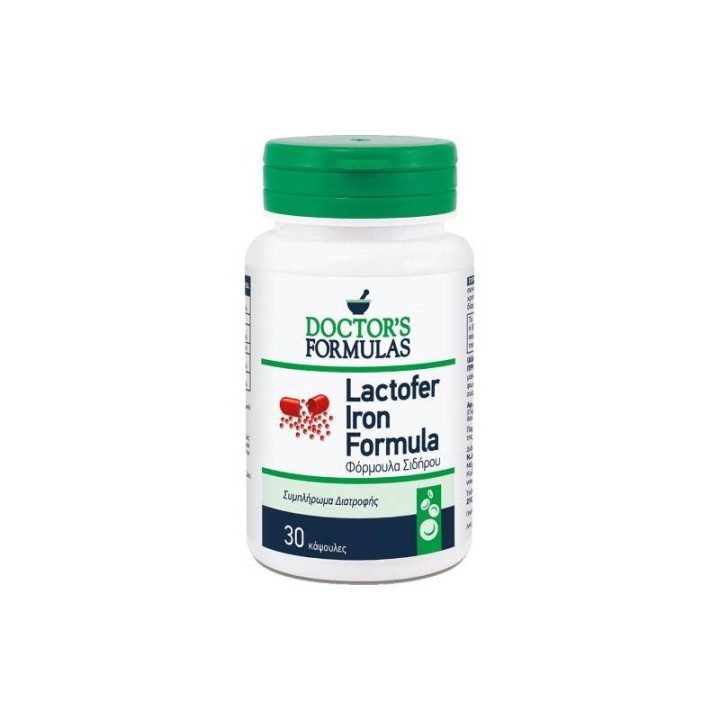 Doctor's Formula Lactofer Iron Formula 30 Capsules