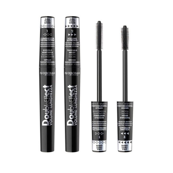 Deborah Milano Double Effect Volume & Length Mascara