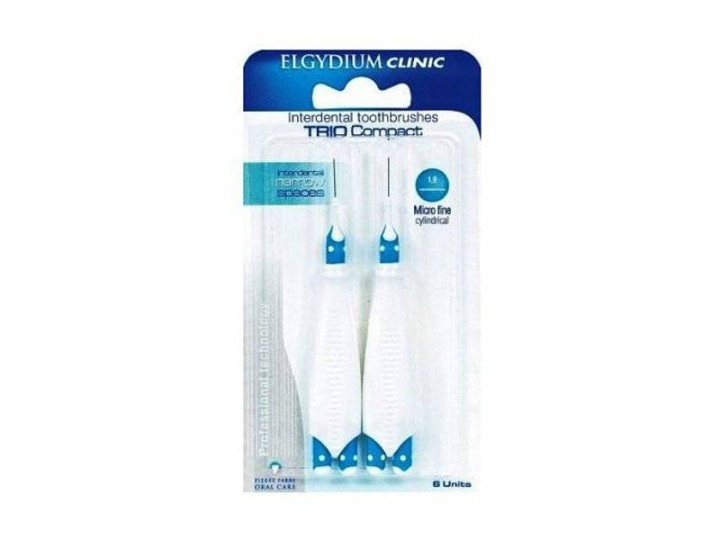 Elgydium Clinic Trio Compact Small Interdental Brushes x6