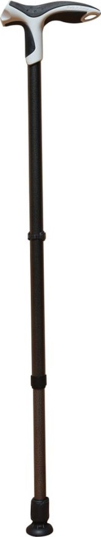 Fdi White Ergonomic Walking Cane With Handle