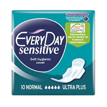 Everyday Fresh U P Sensitive Maxi Night 10 Normal 1pc