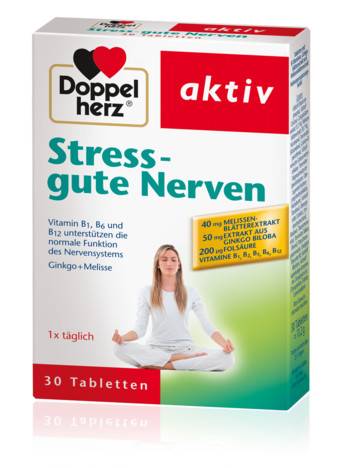 Doppelherz Stress Gute Nerven Ideal for Daily Stress 30 Tablets