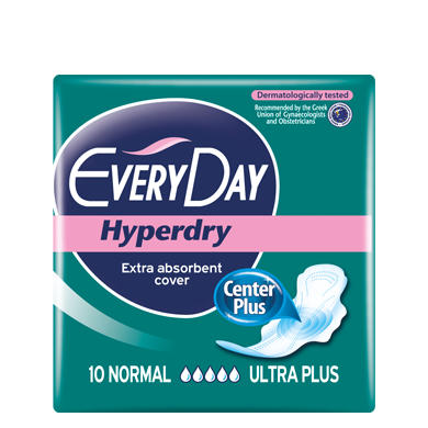 Everyday Hyperdry Normal Ultra Plus Sanitary Pads 10'S