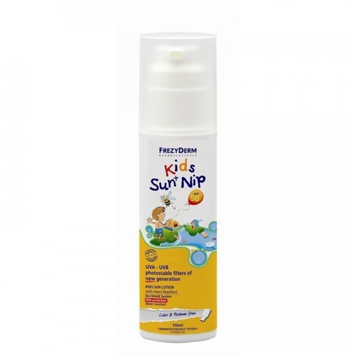 Frezyderm Sunscreen Kids Sun+Nip SPF50+ 150ml