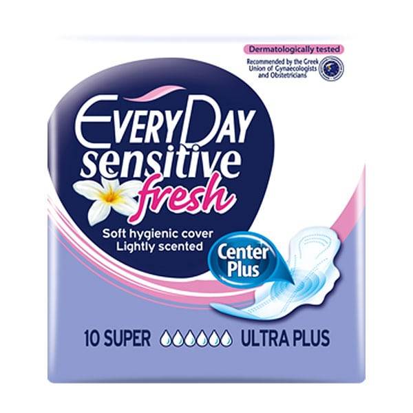 EVERYDAY SENSITIVE FRESH SUPER SANITARY PADS10PIECES